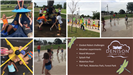 Camp activities collage