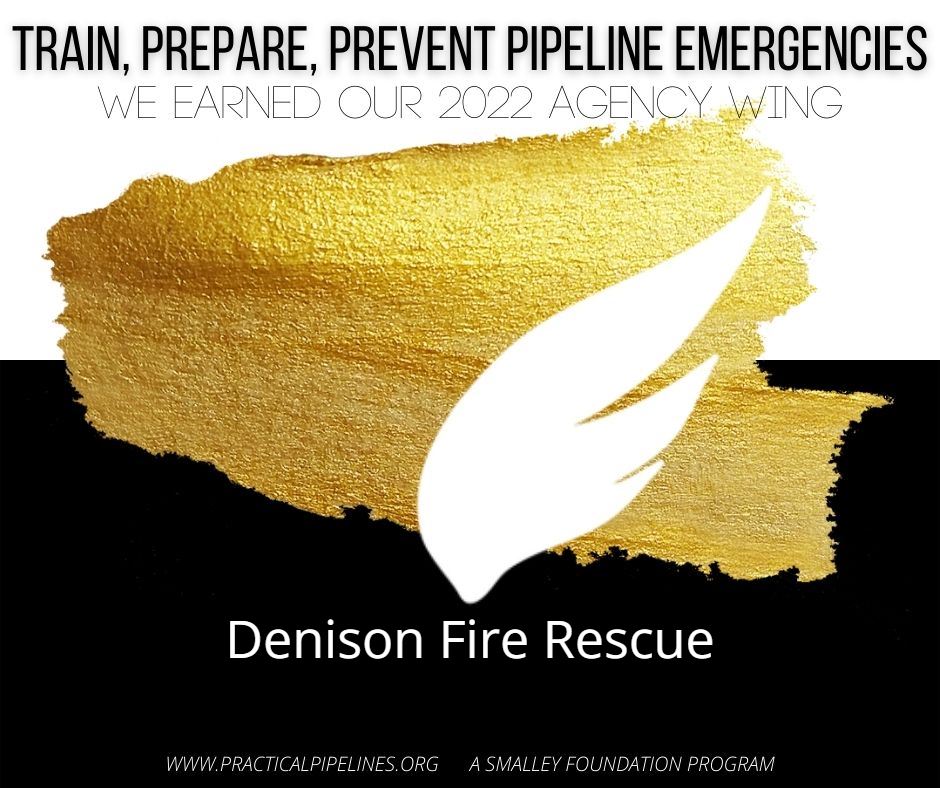 Train, Prepare, Prevent Pipeline Emergencies - We Earned Our 2022 Agency Wing
