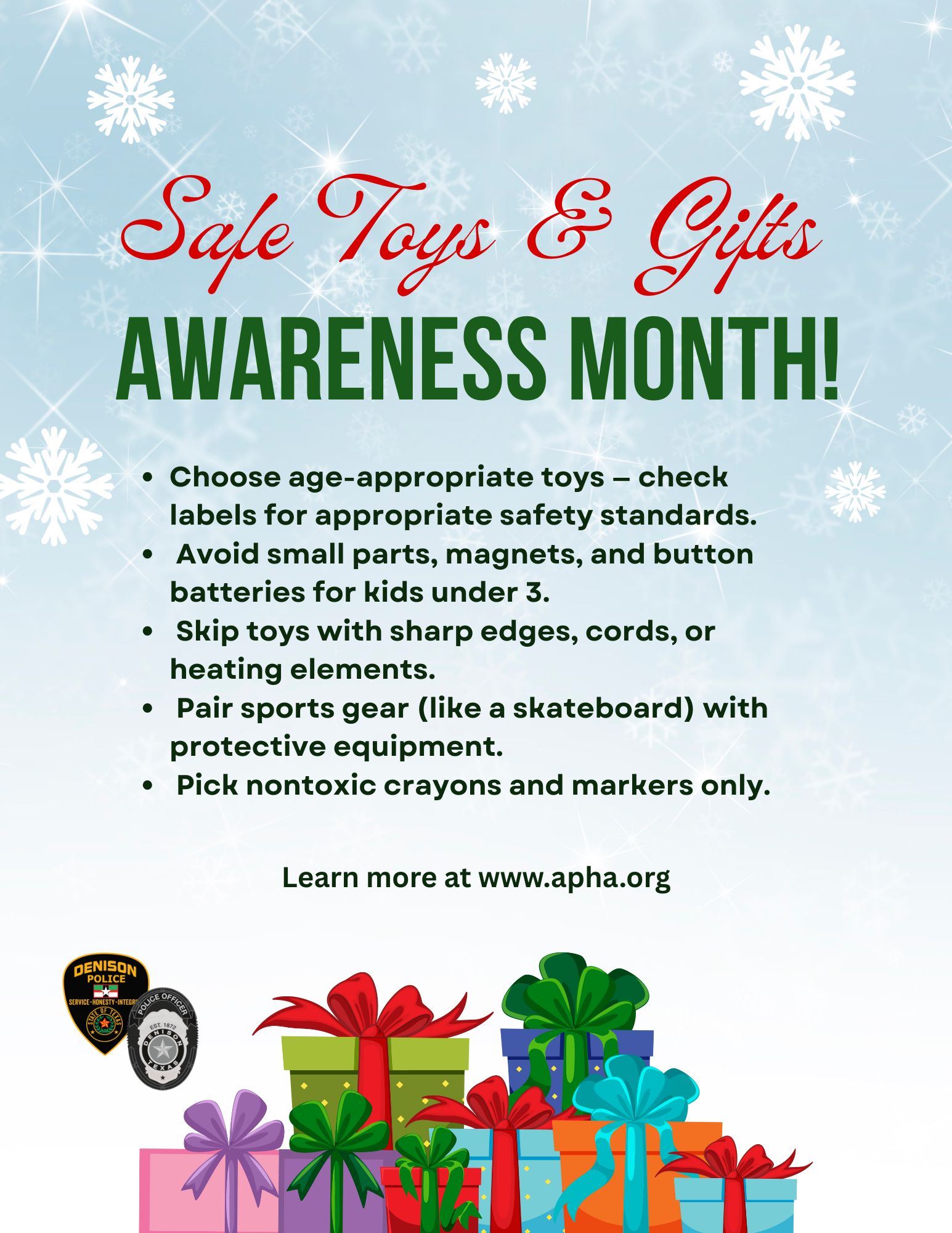 Safe Toys and Gifts_2025