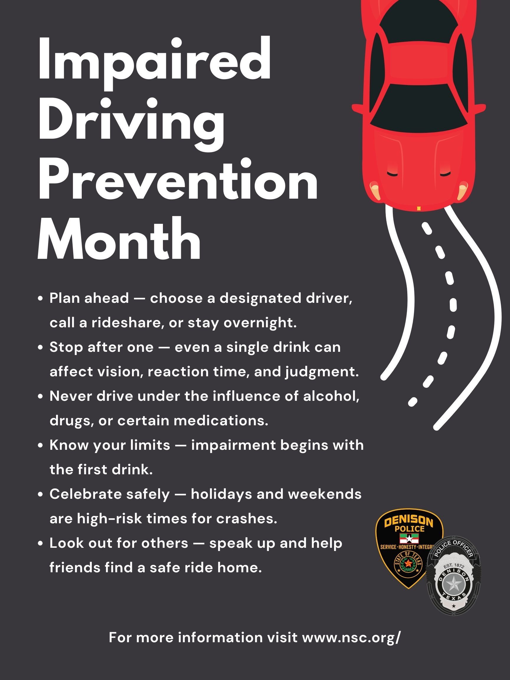Impaired Driving Awareness Month_2025