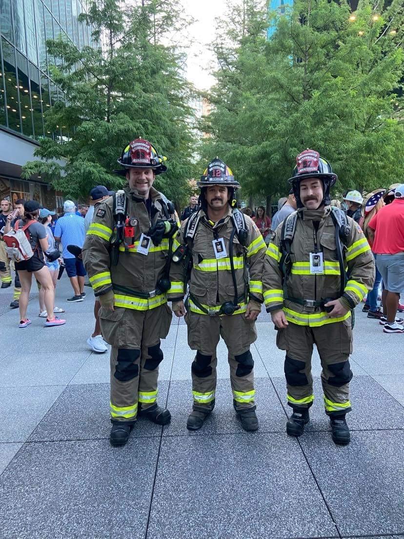 3 firefighters