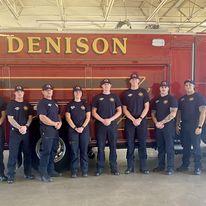Denison fire crew