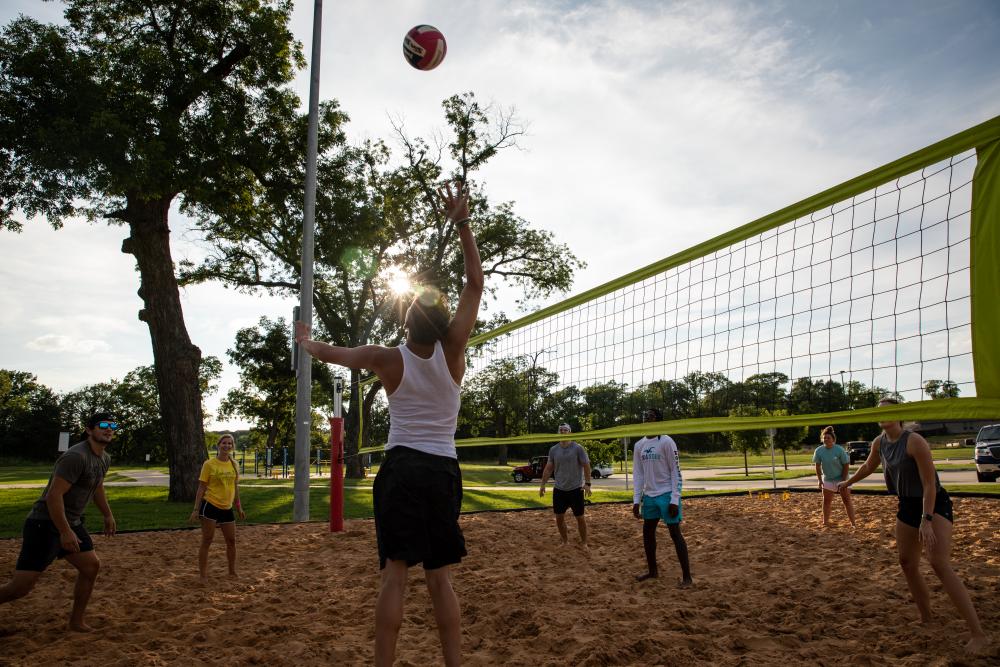 Volleyball game