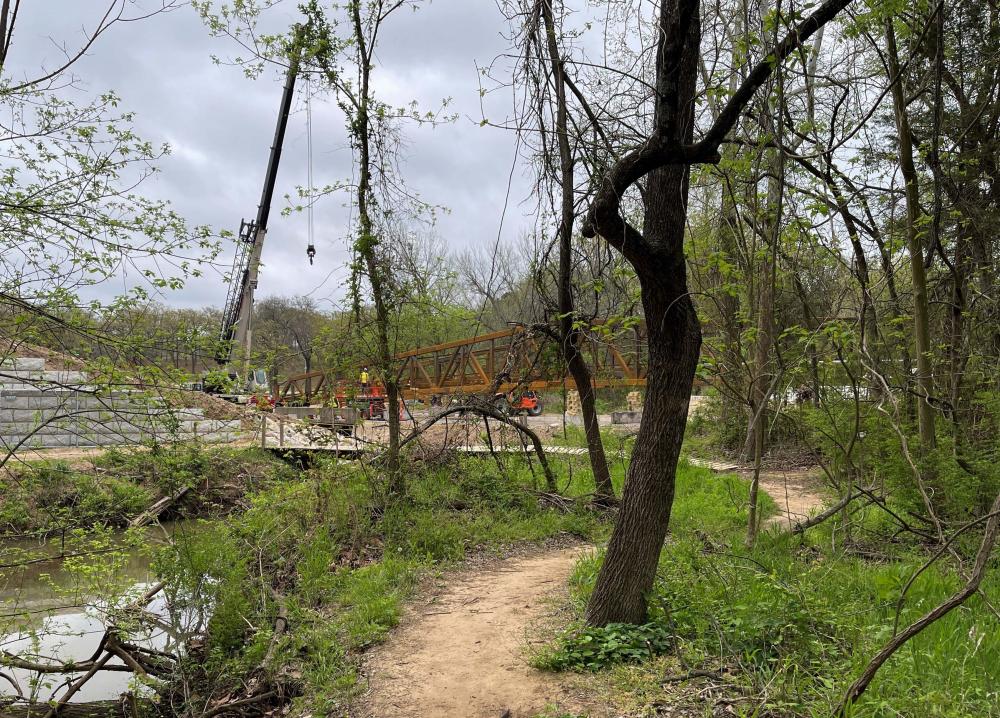 Construction of Pedestrian Bridge
