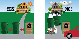 Garbage Can Placement Examples