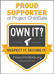 Proud Supporter of Project ChildSafe - Own it? Respect it. Secure it. 