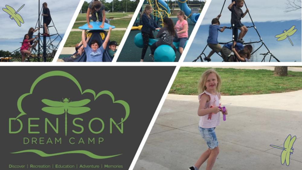 Children doing camp activities