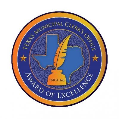 The Municipal Clerk's Office Award of Excellence 