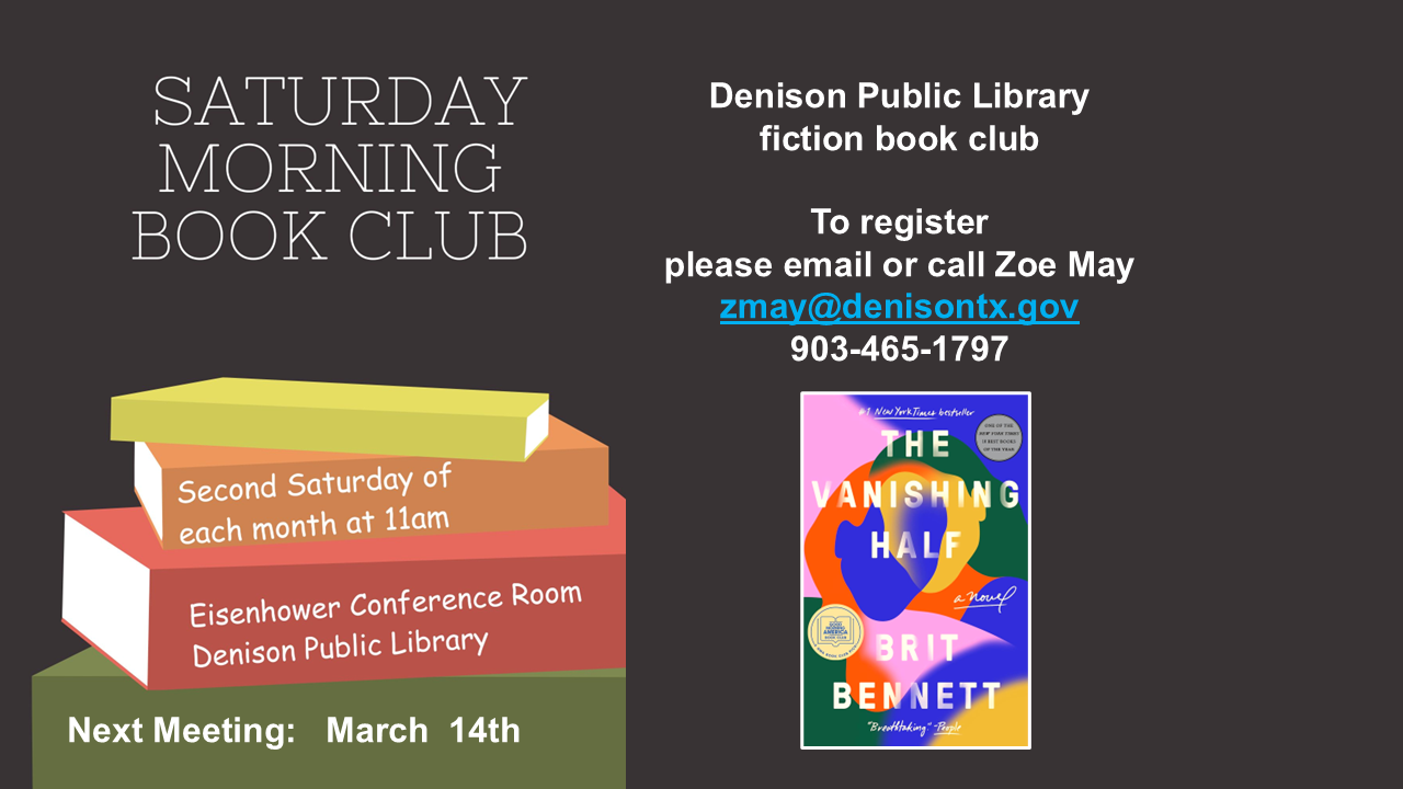 2026 (3) March Saturday Morning Book Club