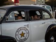 Kids in the 1947 Chevy at National Night Out