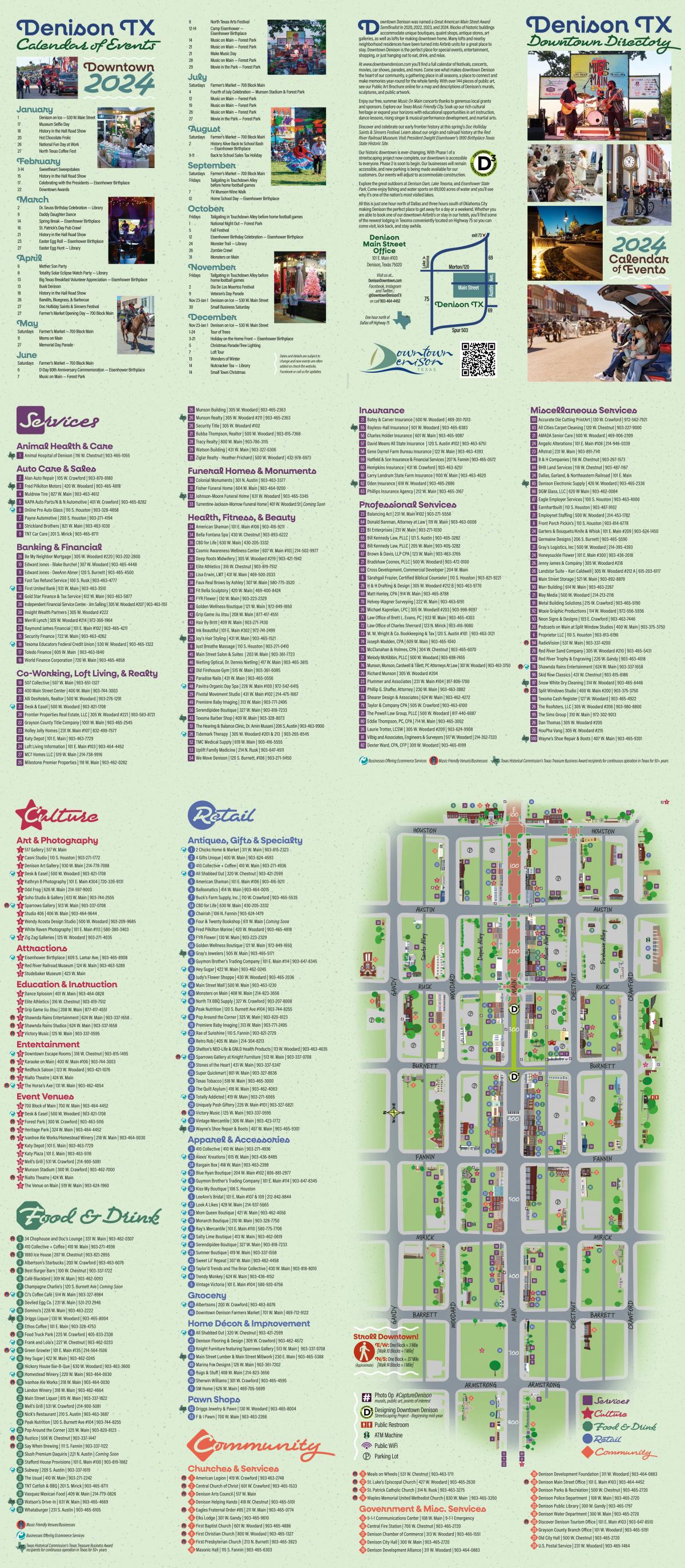 2024 Downtown Directory